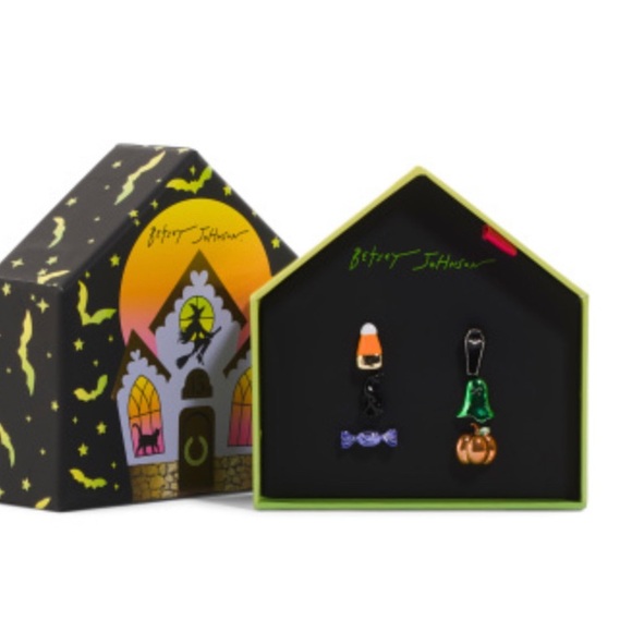 Betsey Johnson Halloween 3pc Earring Set - Picture 1 of 3